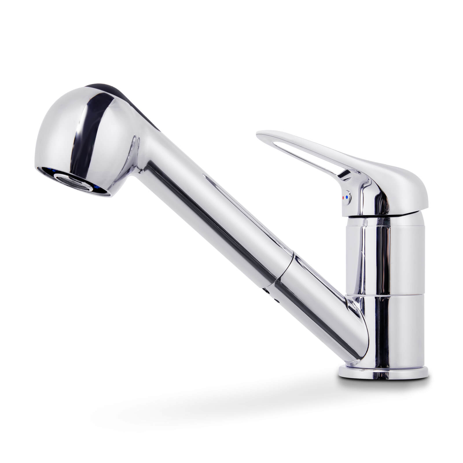 emke-mitigeur-cuisine-extractible-chrome-2-jets-360 image 1