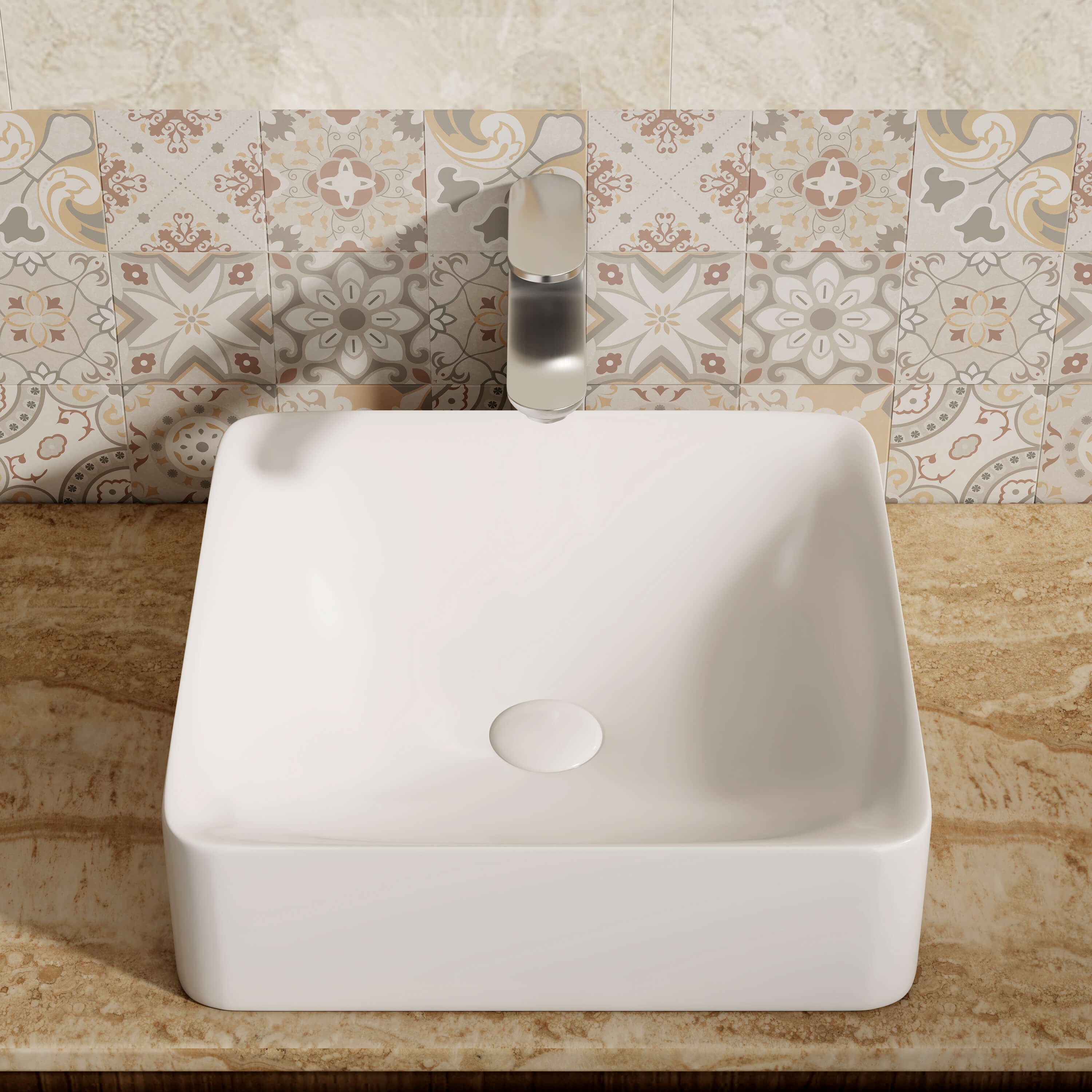 emke-cb08-vasque-poser-blanche-40x40x12-cm-c-ramique image 4