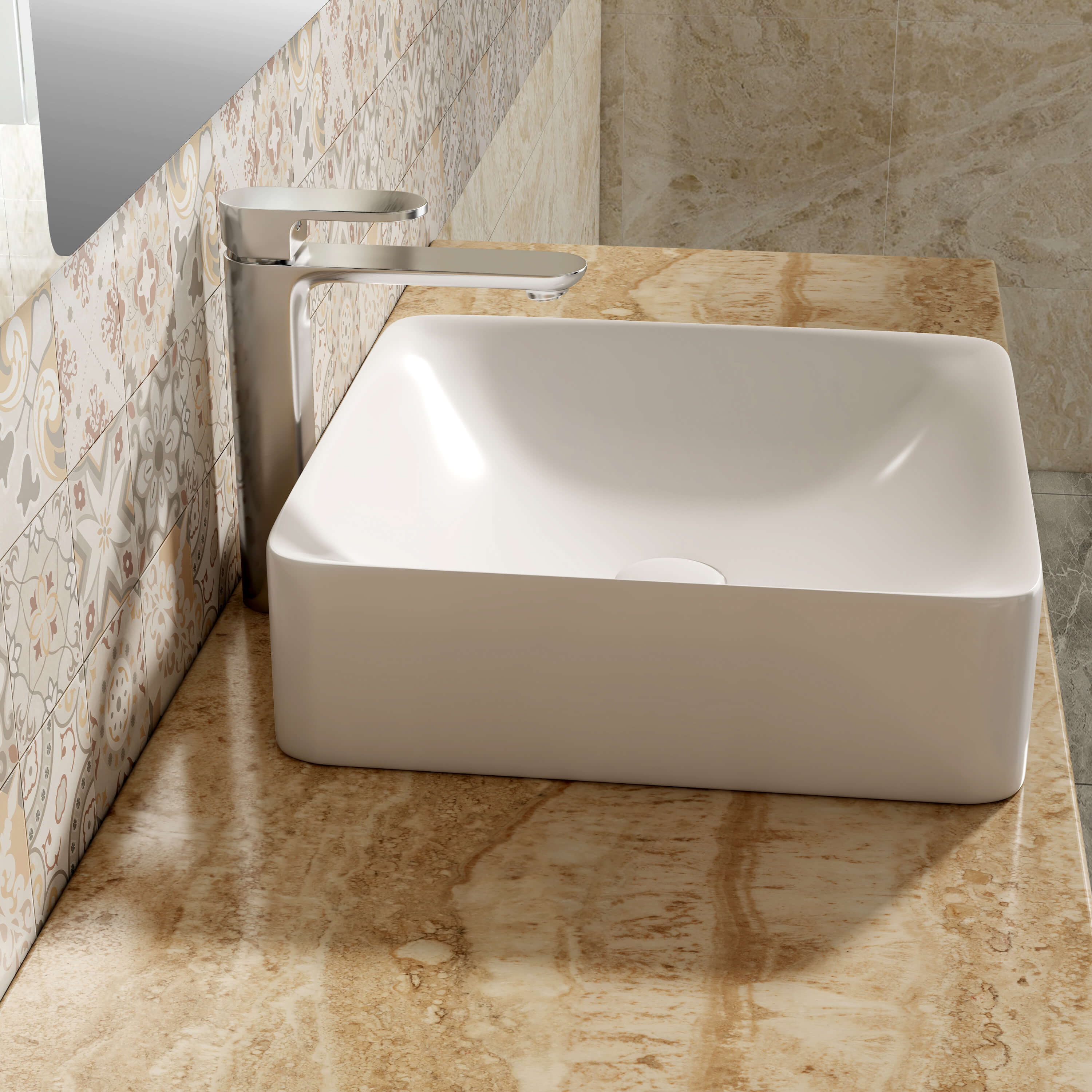 emke-cb08-vasque-poser-blanche-40x40x12-cm-c-ramique image 5