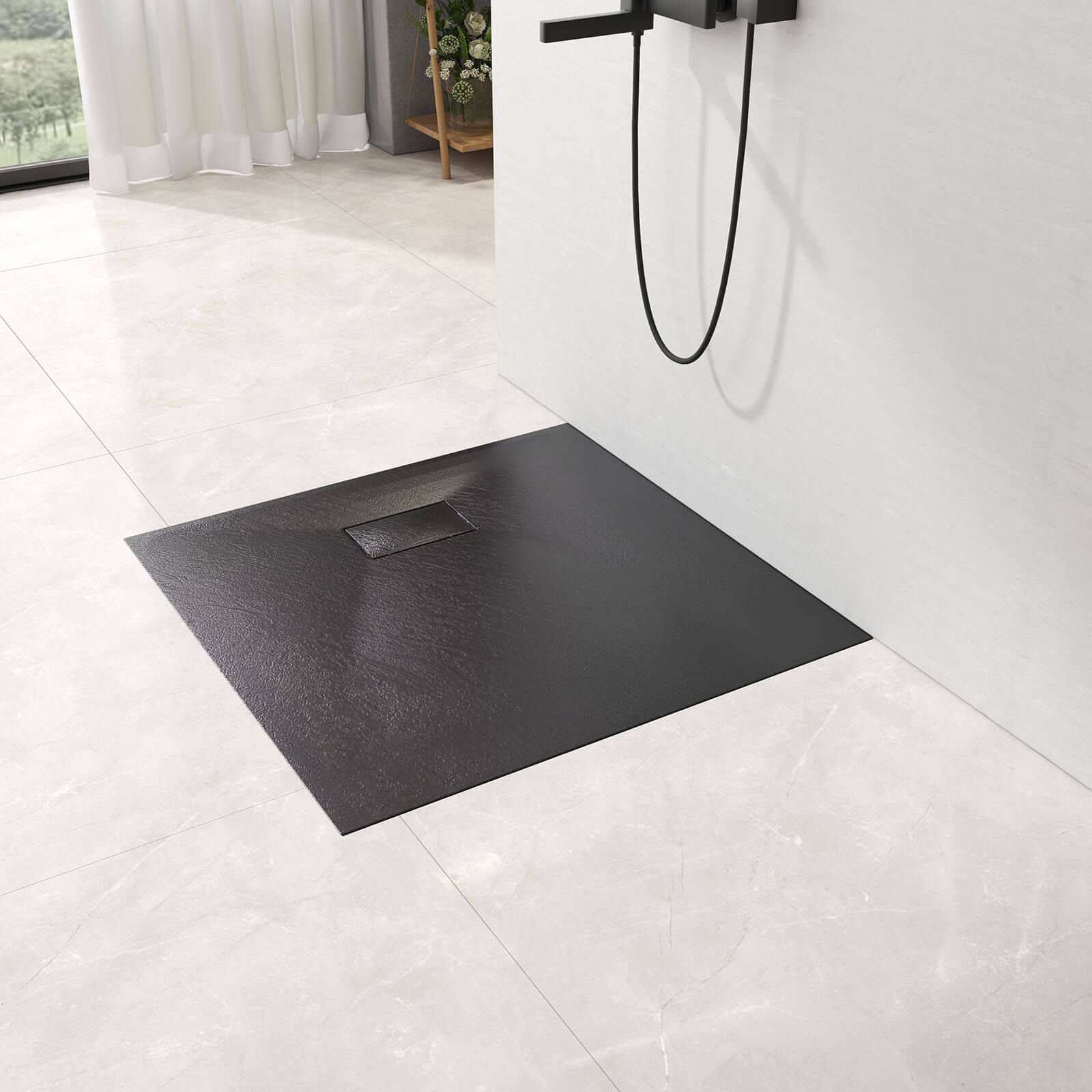 emke-receveur-de-douche-antidr-apant-noir-90x120-cm-smc image 1