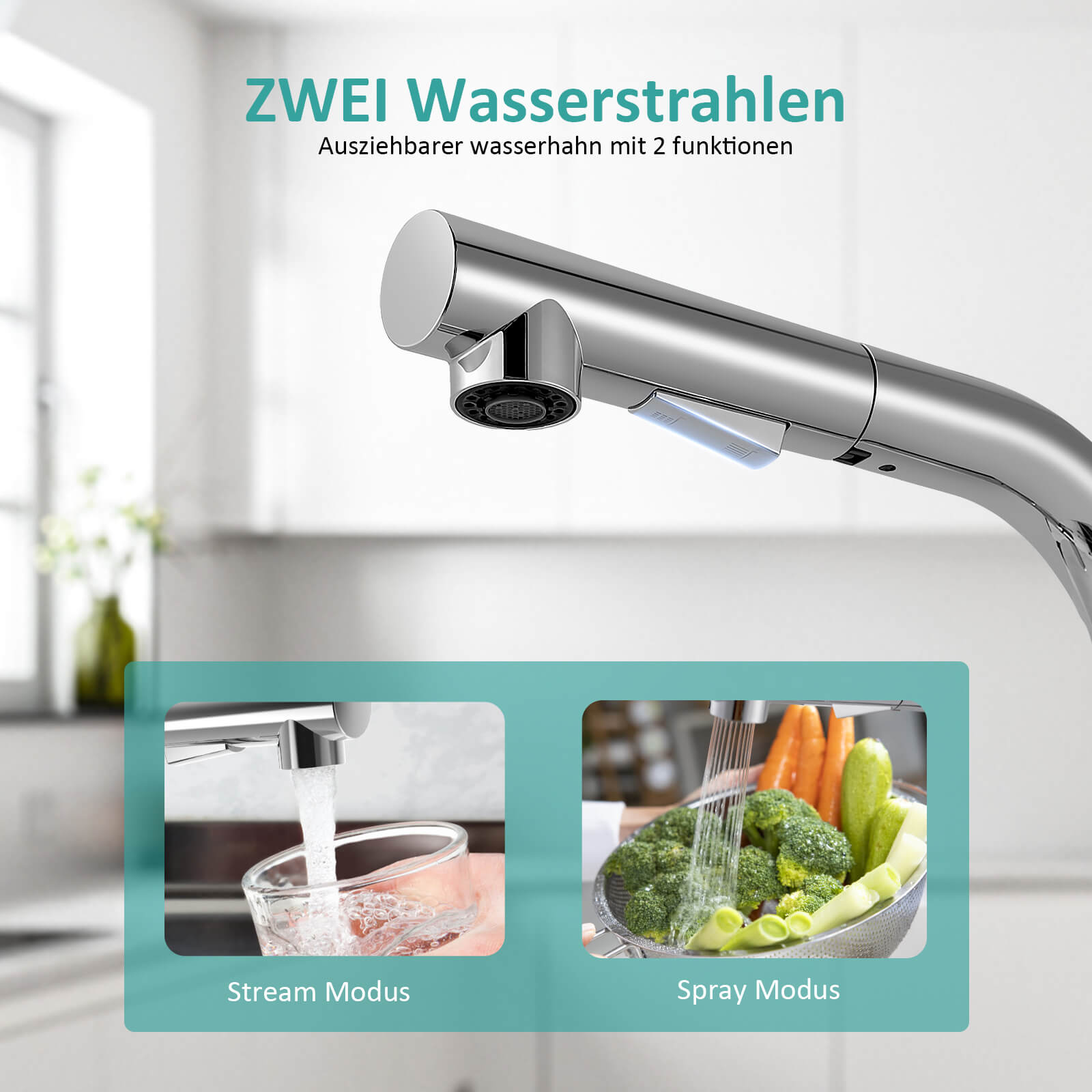 emke-f16-robinet-cuisine-extensible-chrom-2-jets image 4