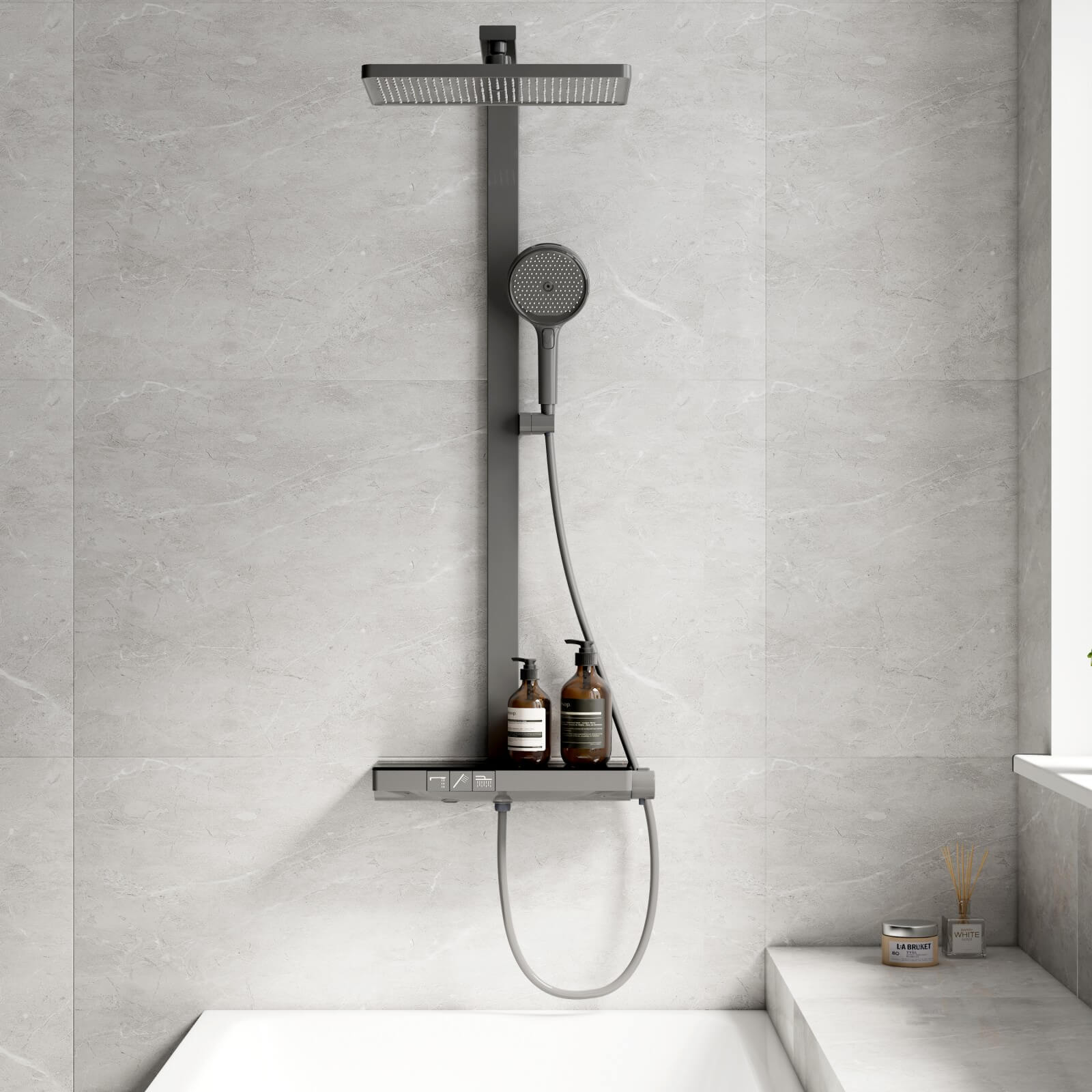 emke-f11-colonne-douche-thermostatique-anthracite image 3