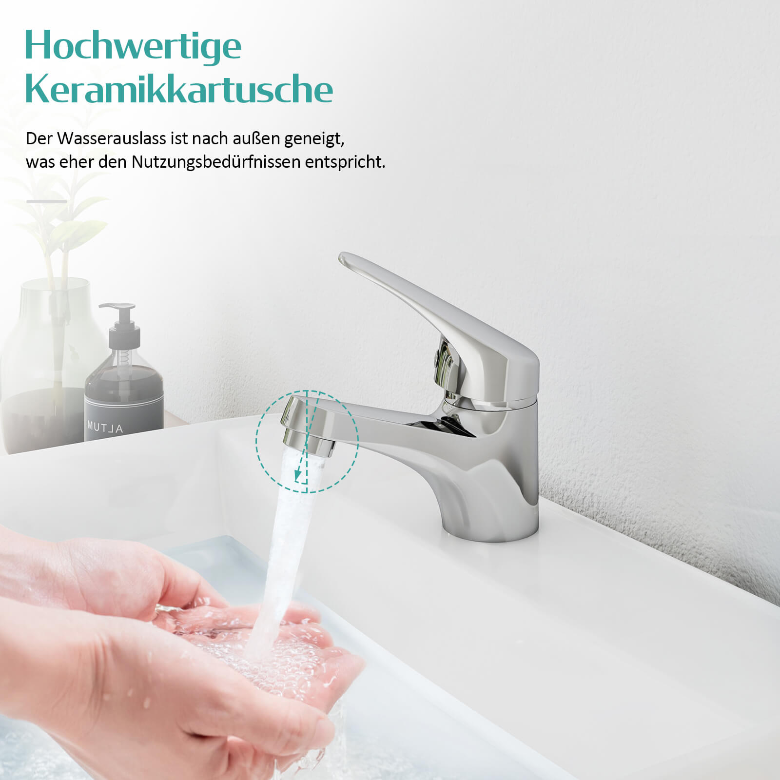 emke-robinetterie-f15-mitigeur-lavabo-chrom-avec-bonde image 5