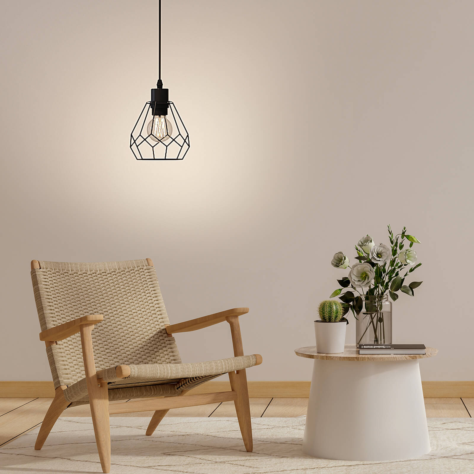 emke-l25b1bl-suspension-noire-1-lumi-re-industrielle image 2