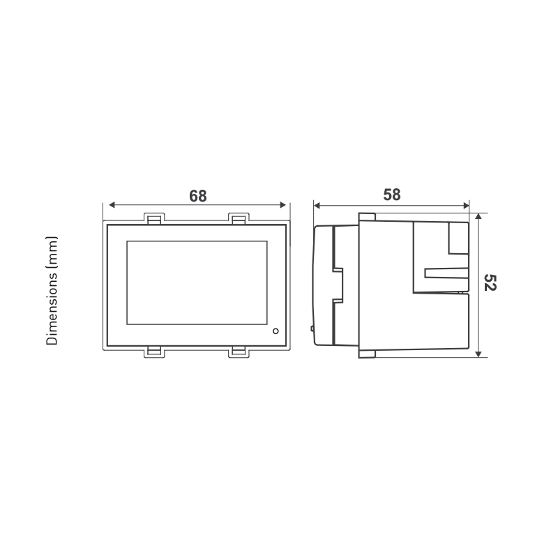 fantini-cosmi-ch123ts-thermostat-encastrable-3-modules image 5