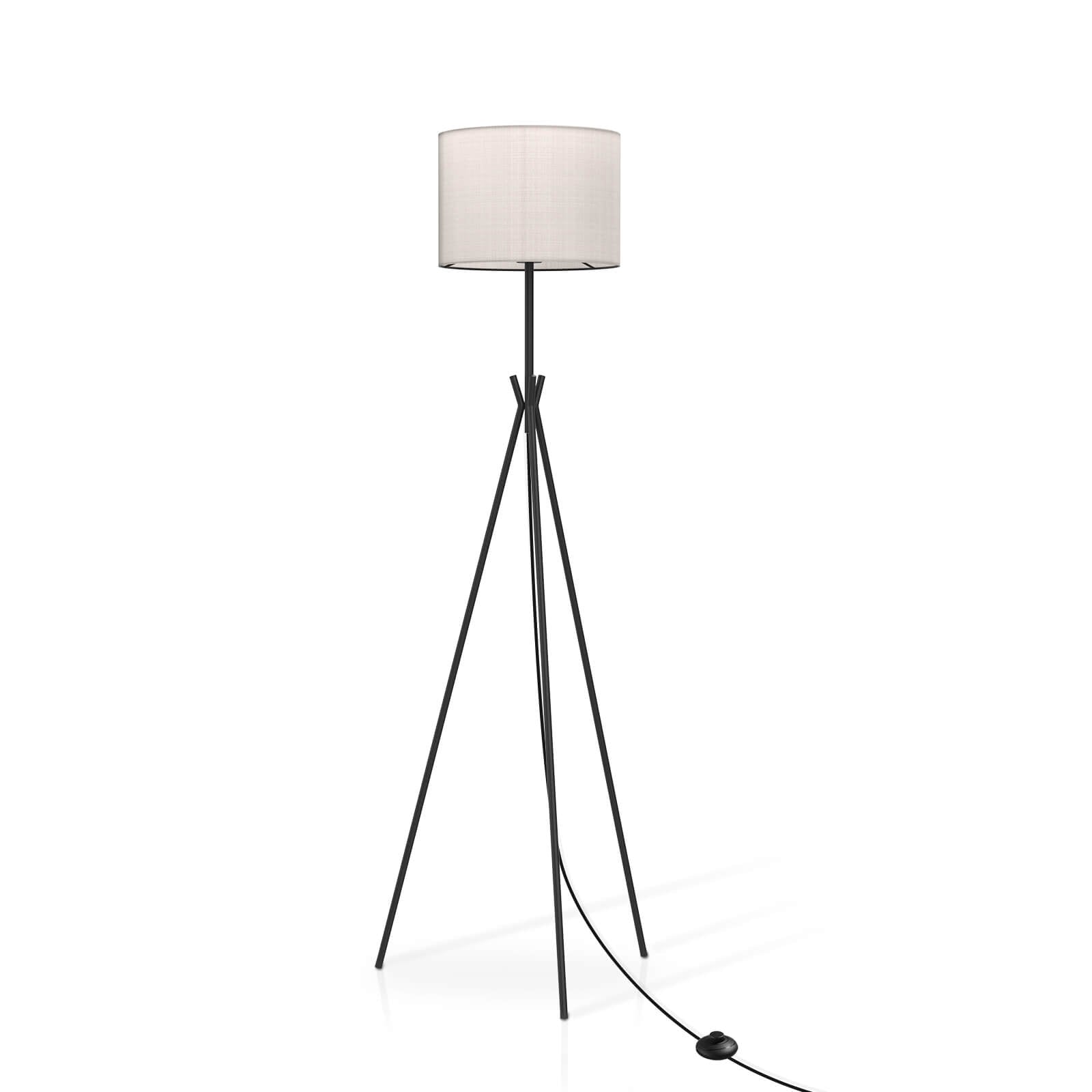 emke-l20e2bl-lampadaire-tr-pied-lin-e27-interrupteur-pied image 3