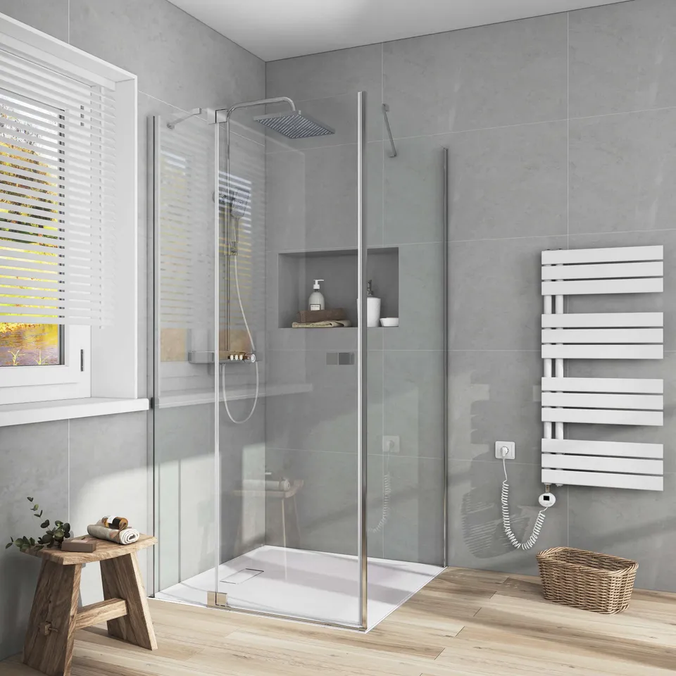emke-cabine-de-douche-90x190-90x190-chrome-verre-6-mm image 1