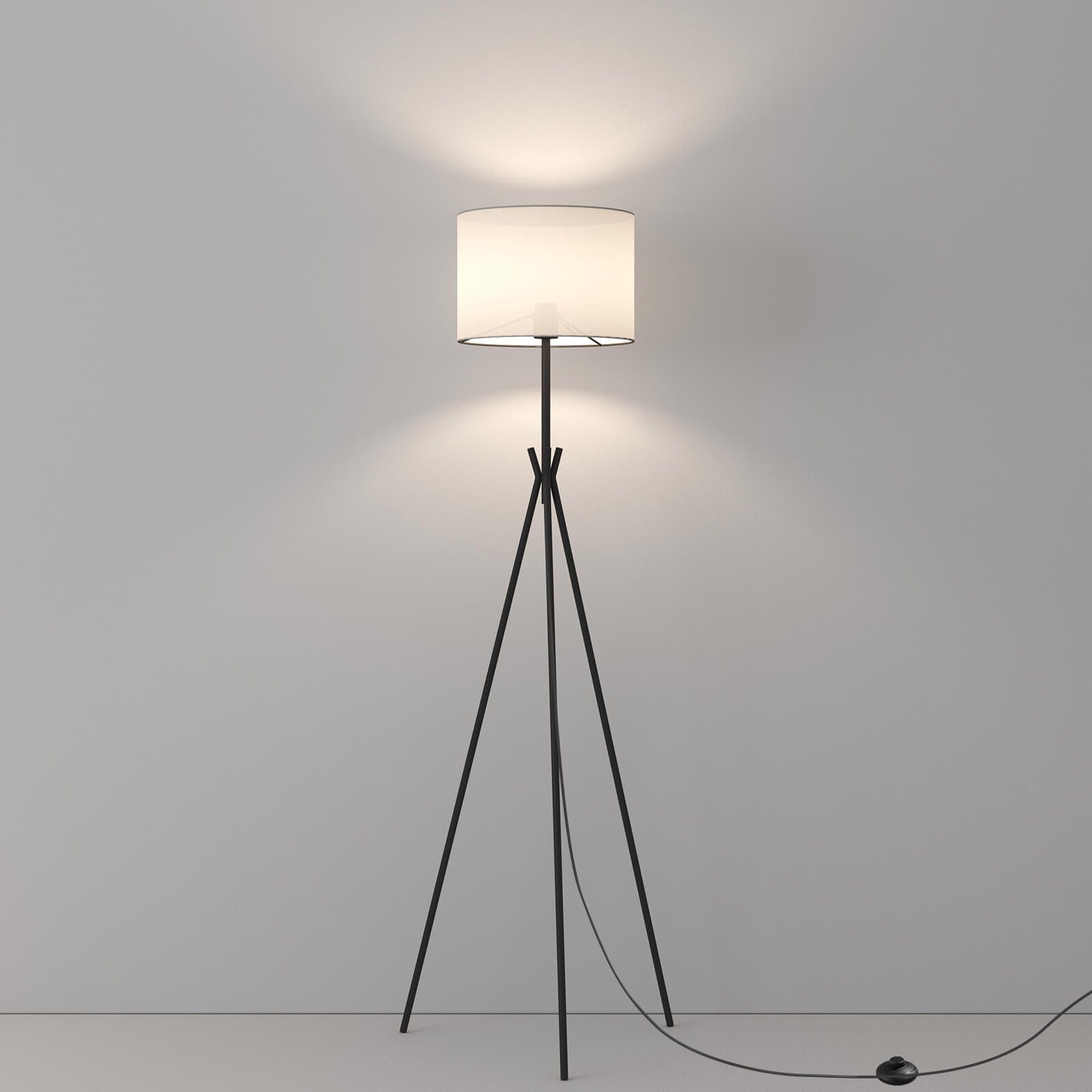 emke-l20e2bl-lampadaire-tr-pied-lin-e27-interrupteur-pied image 2