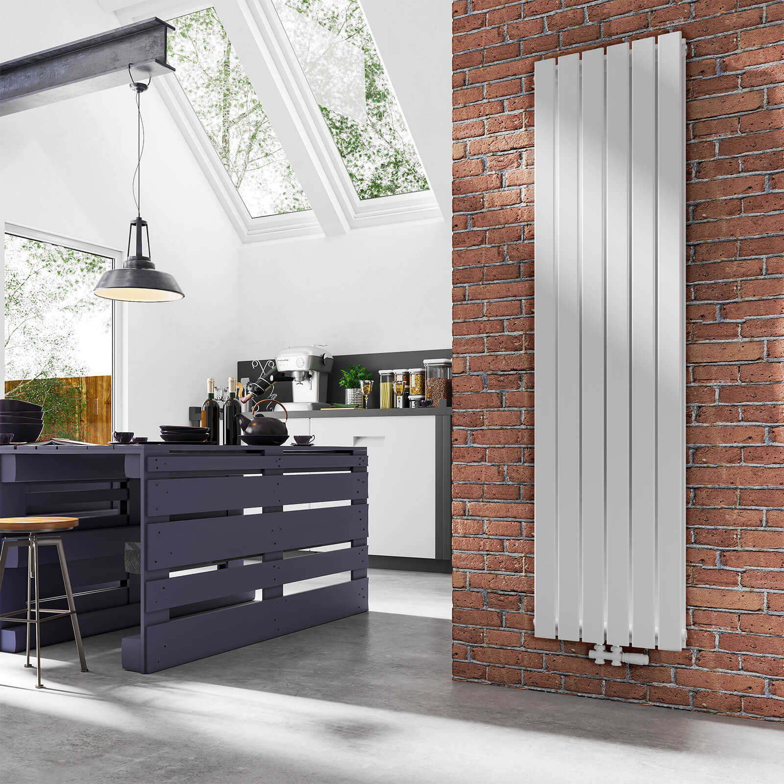 emke-radiateur-plat-vertical-double-blanc-180x62-eau-chaude image 5