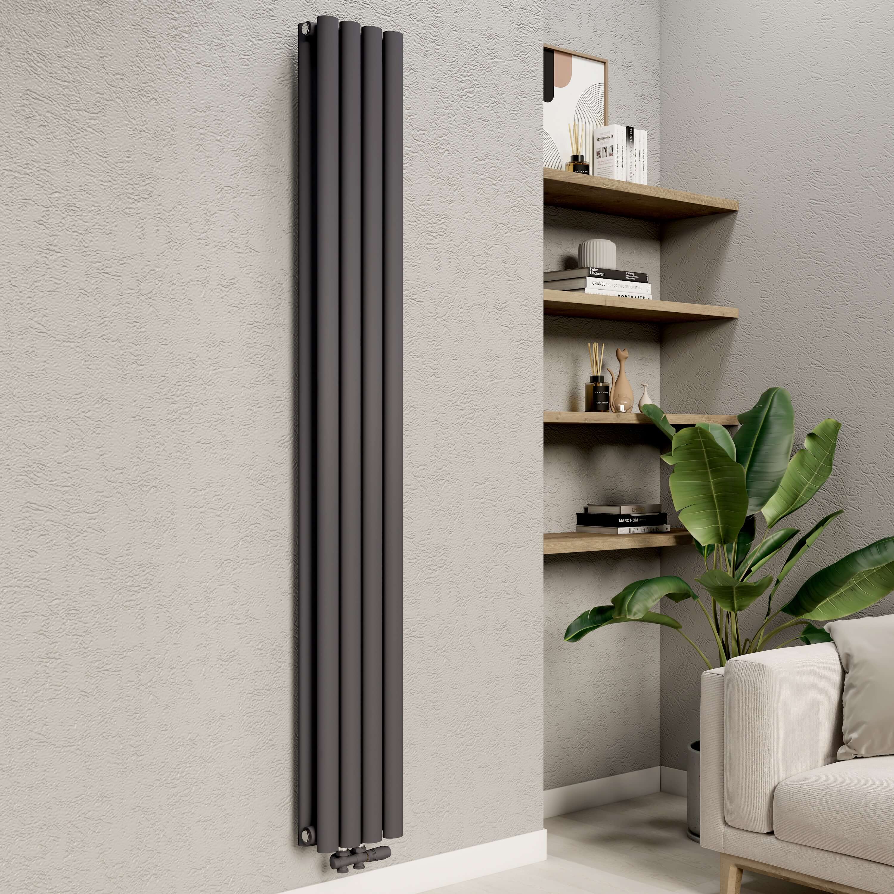 emke-radiateur-tube-ovale-180x24-anthracite-double-couche image 4