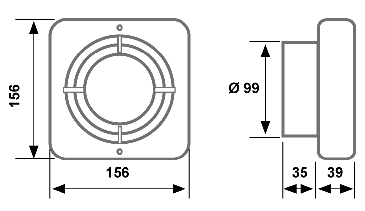 fantini-cosmi-aspirmuro-12v-extracteur-d-air-100-mm image 2