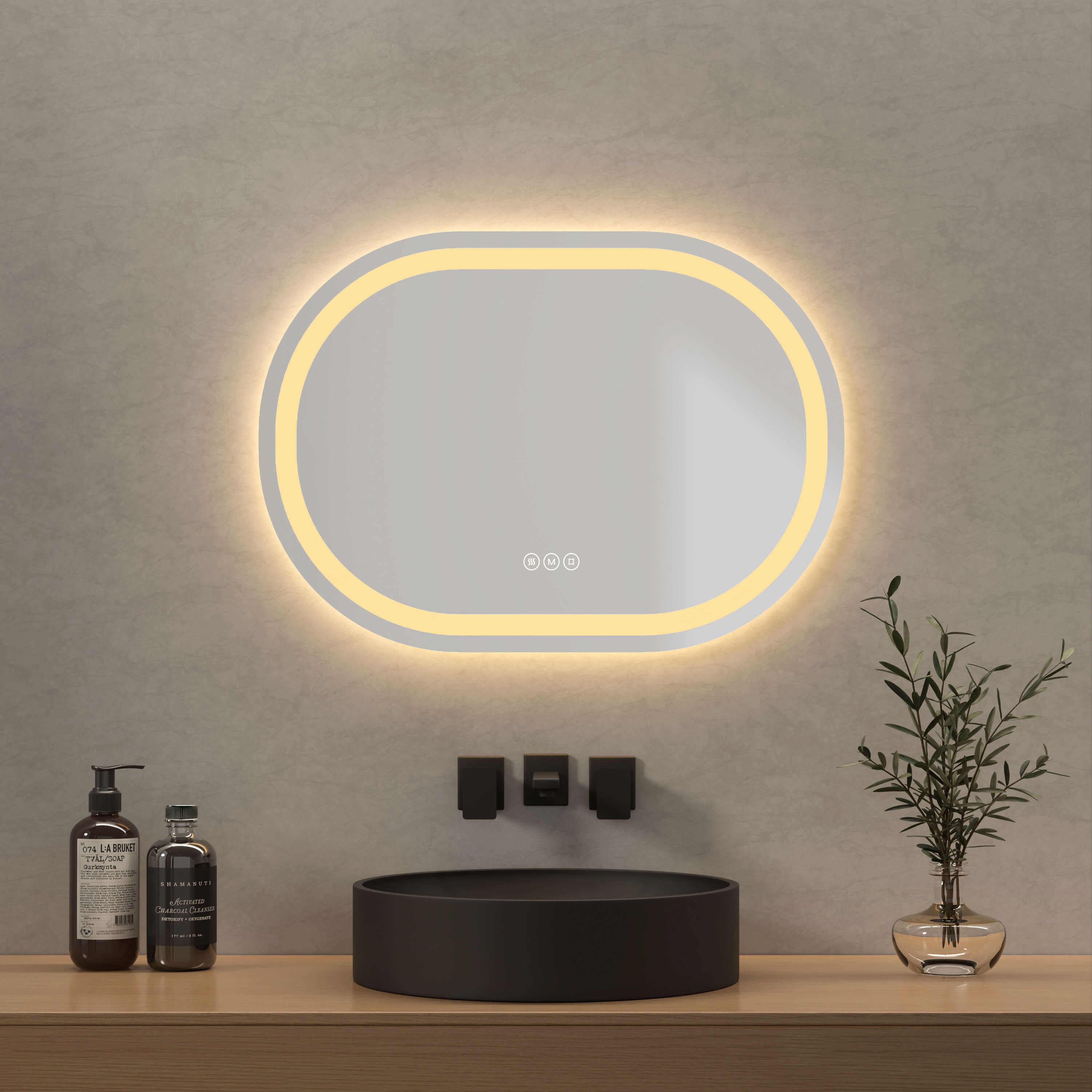 emke-olm06-miroir-lumineux-salle-de-bain-70x50-tactile-anti-bu-e image 5