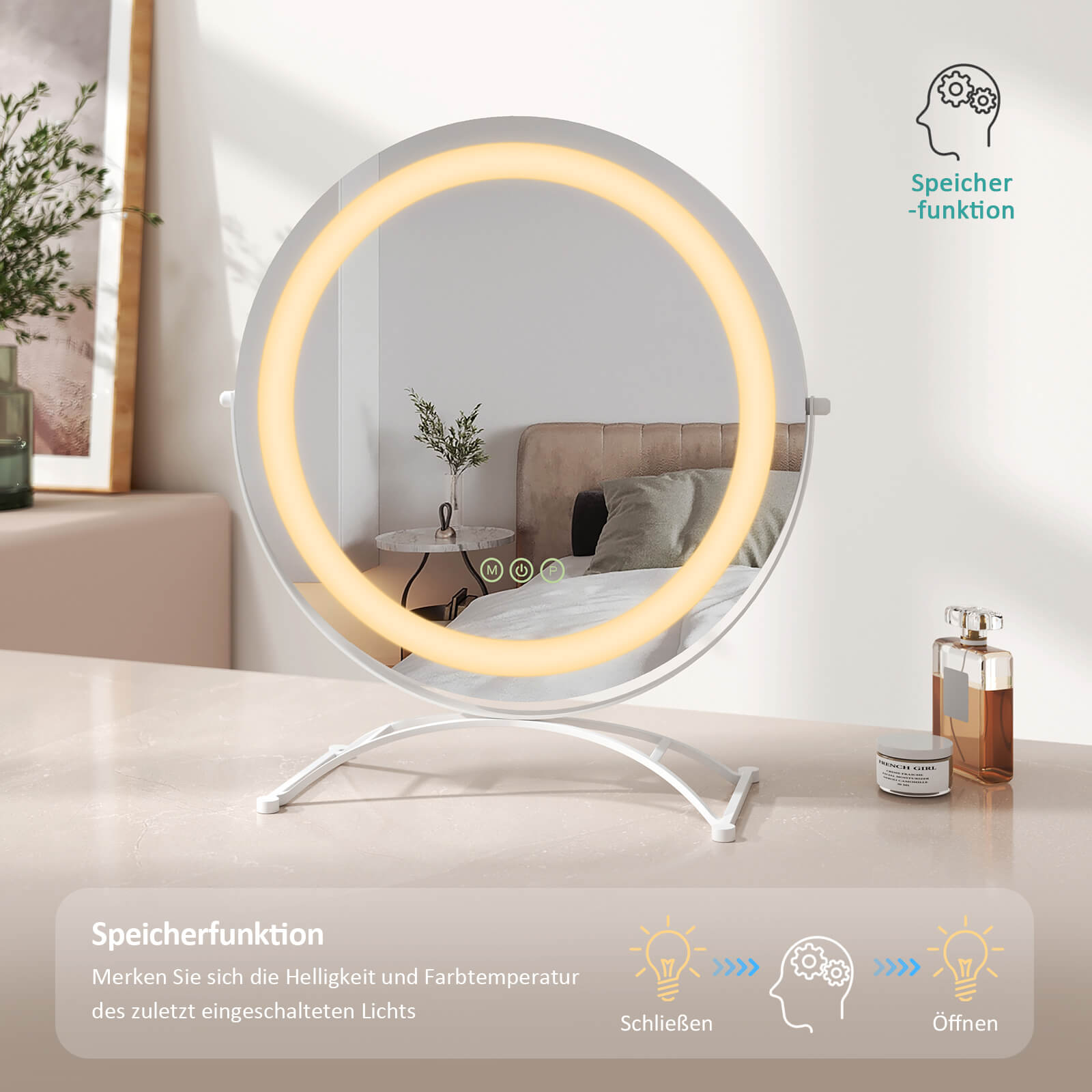 emke-cm07-miroir-cosm-tique-rond-blanc-40-cm-led image 5