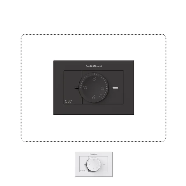 fantini-cosmi-c37-thermostat-d-ambiance-encastrable-lectronique image 1