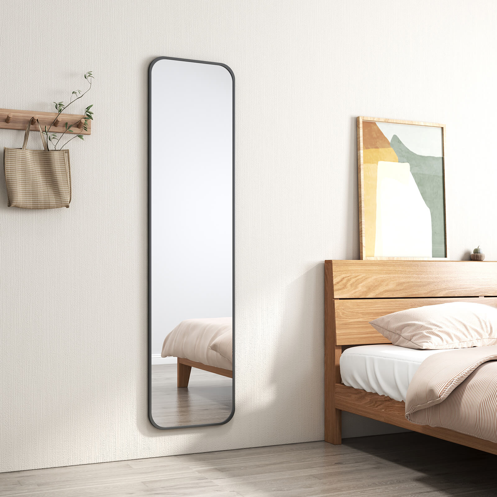 emke-fm03-miroir-sur-pied-pleine-longueur-160x40-noir-sans-clairage image 3