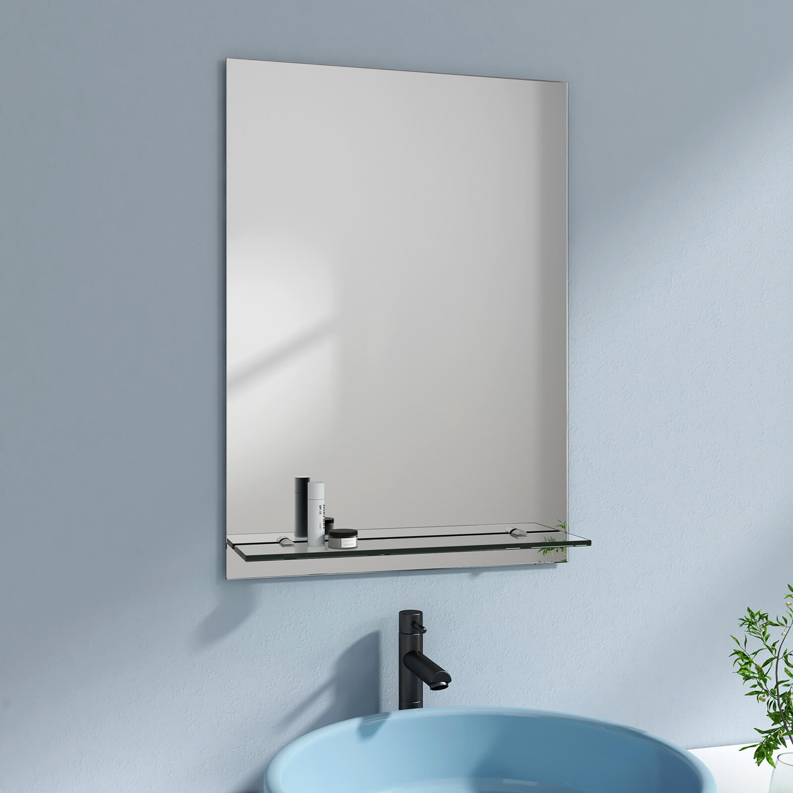 emke-m2s-miroir-mural-avec-tag-re-45x60-cm-verre image 2