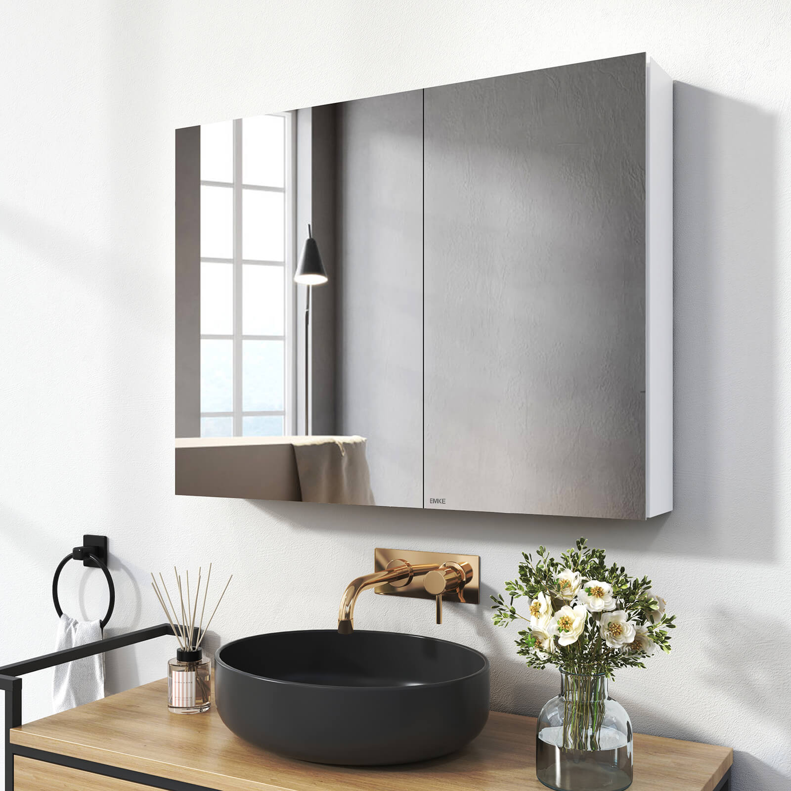 emke-mc7-armoire-miroir-salle-de-bain-75x65-noir image 6