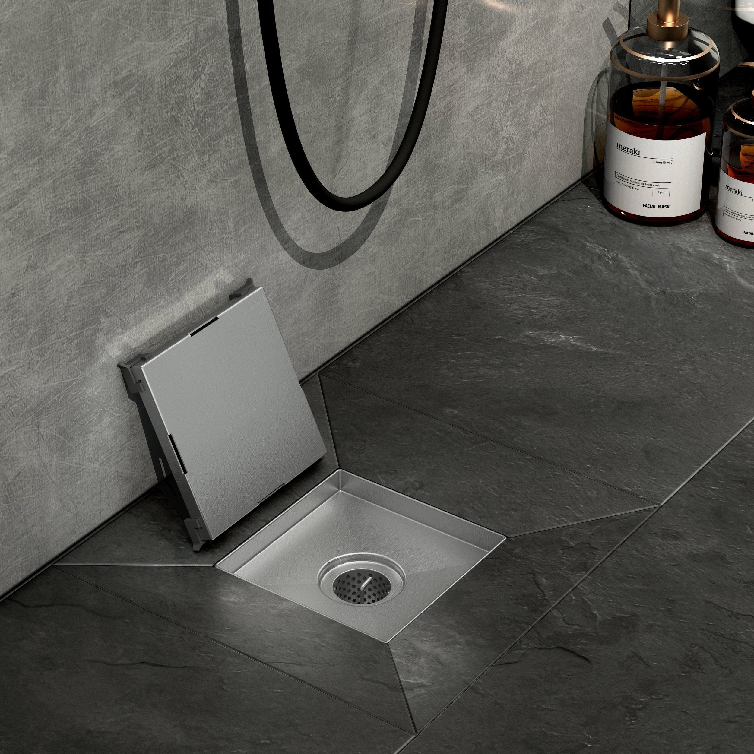 emke-fd3-caniveau-douche-carr-inox-noir-mat image 3