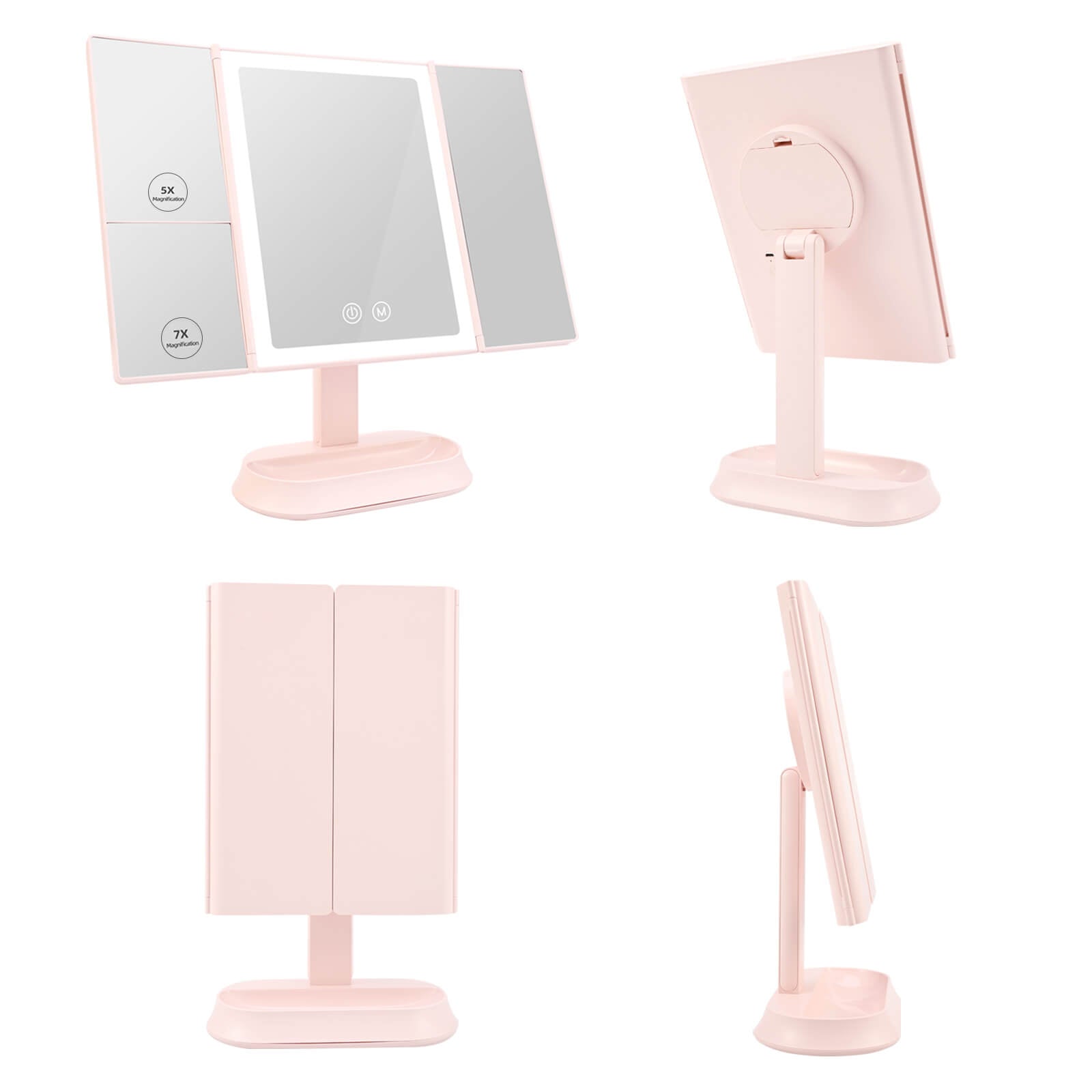 emke-miroir-grossissant-cm03bkmx1-maquillage-lumineux-blanc-5x-7x image 6