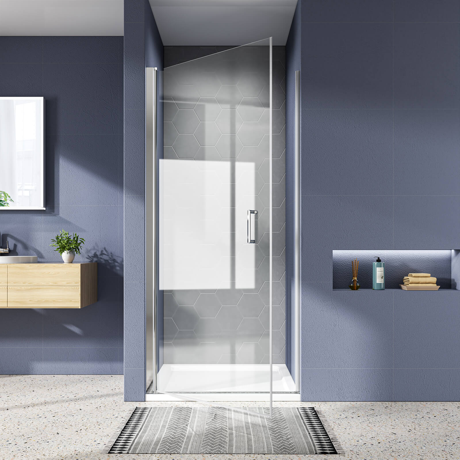 emke-cabine-de-douche-porte-battante-niche-80x185-cm-verre image 6