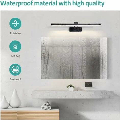emke-l07-lampe-miroir-led-40-cm-noire-6500k-ip44 image 4