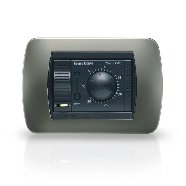 fantini-cosmi-c48-thermostat-d-ambiance-encastrable-chauffage-clim image 1