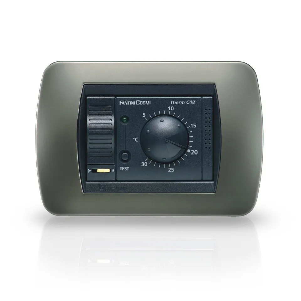 fantini-cosmi-c48-thermostat-d-ambiance-encastrable-chauffage-clim image 1
