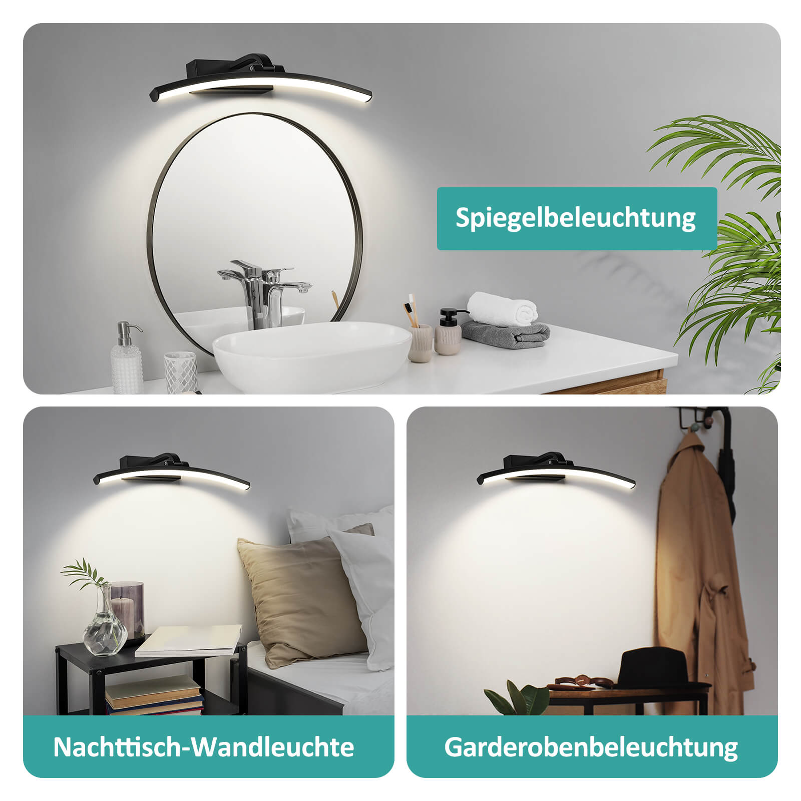 emke-l23-applique-murale-led-miroir-noir-mat-40-cm-4000k image 7