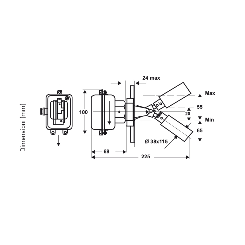 fantini-cosmi-ad52w-r-gulateur-niveau-10-bar image 2