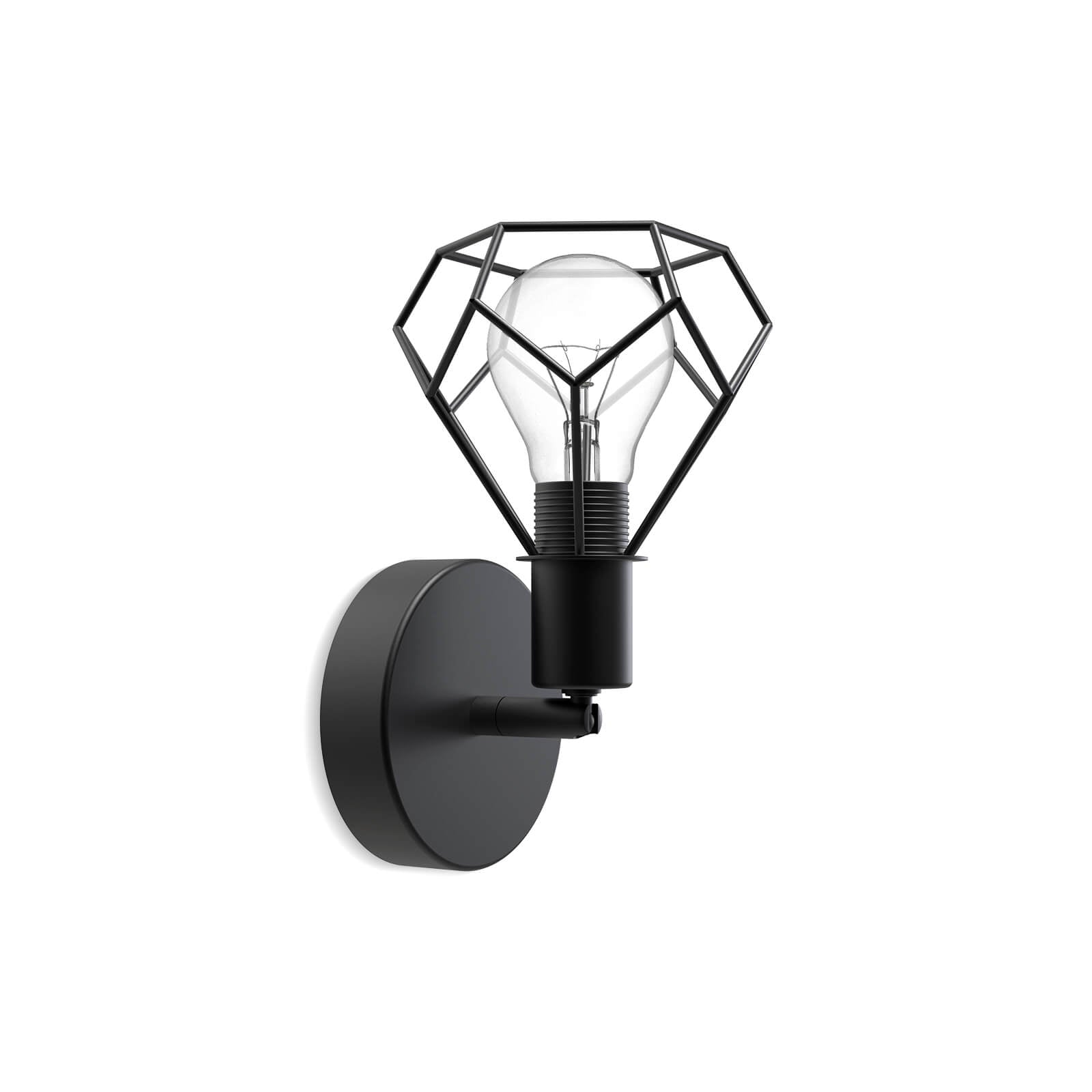emke-l25a1bl-applique-murale-noire-e14-pivotante image 3
