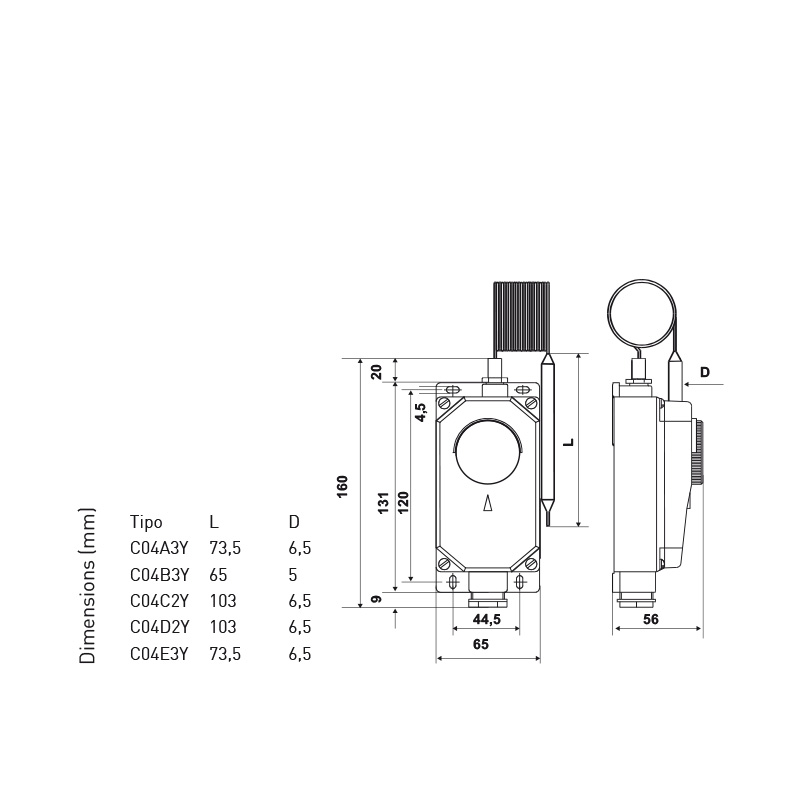 fantini-cosmi-c04-y-thermostat-capillaire-tanche-ip65-chaudi-re image 2