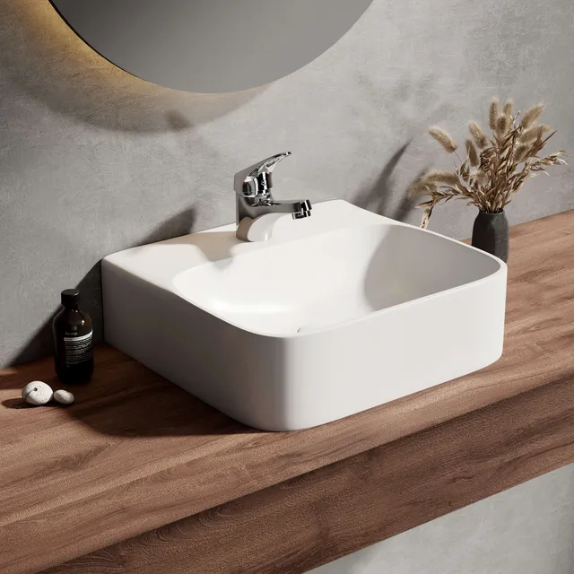 emke-cb03-vasque-poser-60x47-cm-blanche-1-trou image 1