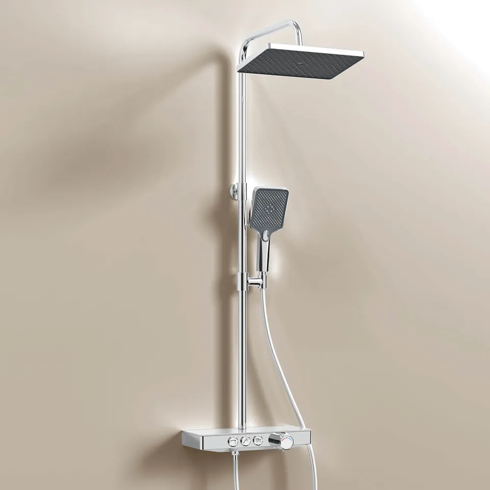 emke-f09-colonne-de-douche-thermostatique-chrome image 1