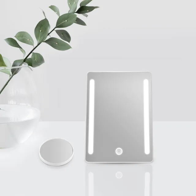 emke-cm03-miroir-grossissant-led-3x-usb-luminosit-r-glable image 1