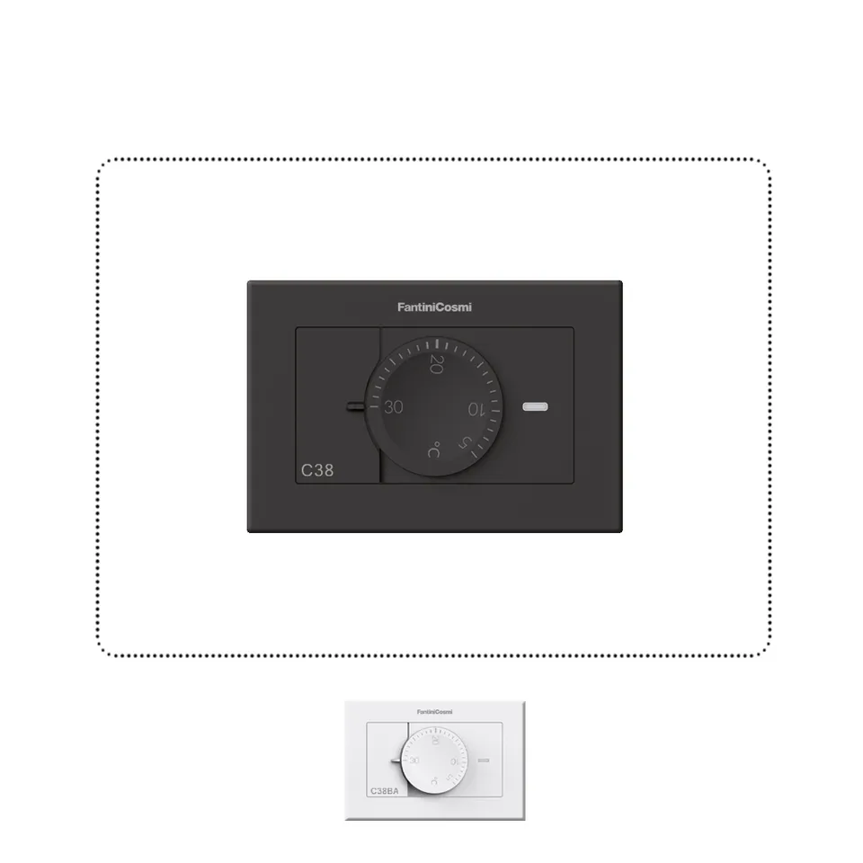 fantini-cosmi-c38-thermostat-ambiance-encastrable-chauffage image 1