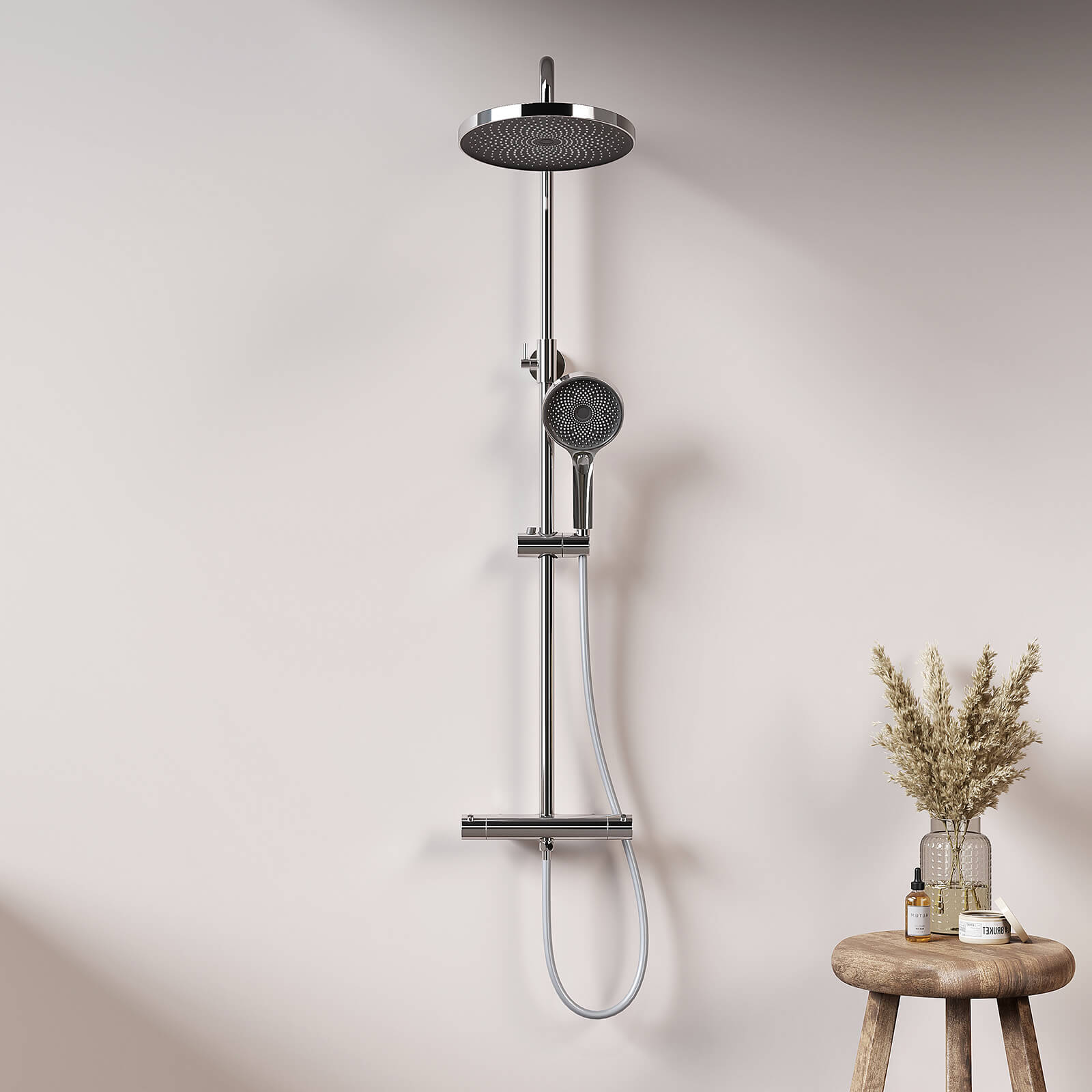 emke-f07-colonne-de-douche-thermostatique-chrom-28-cm image 1