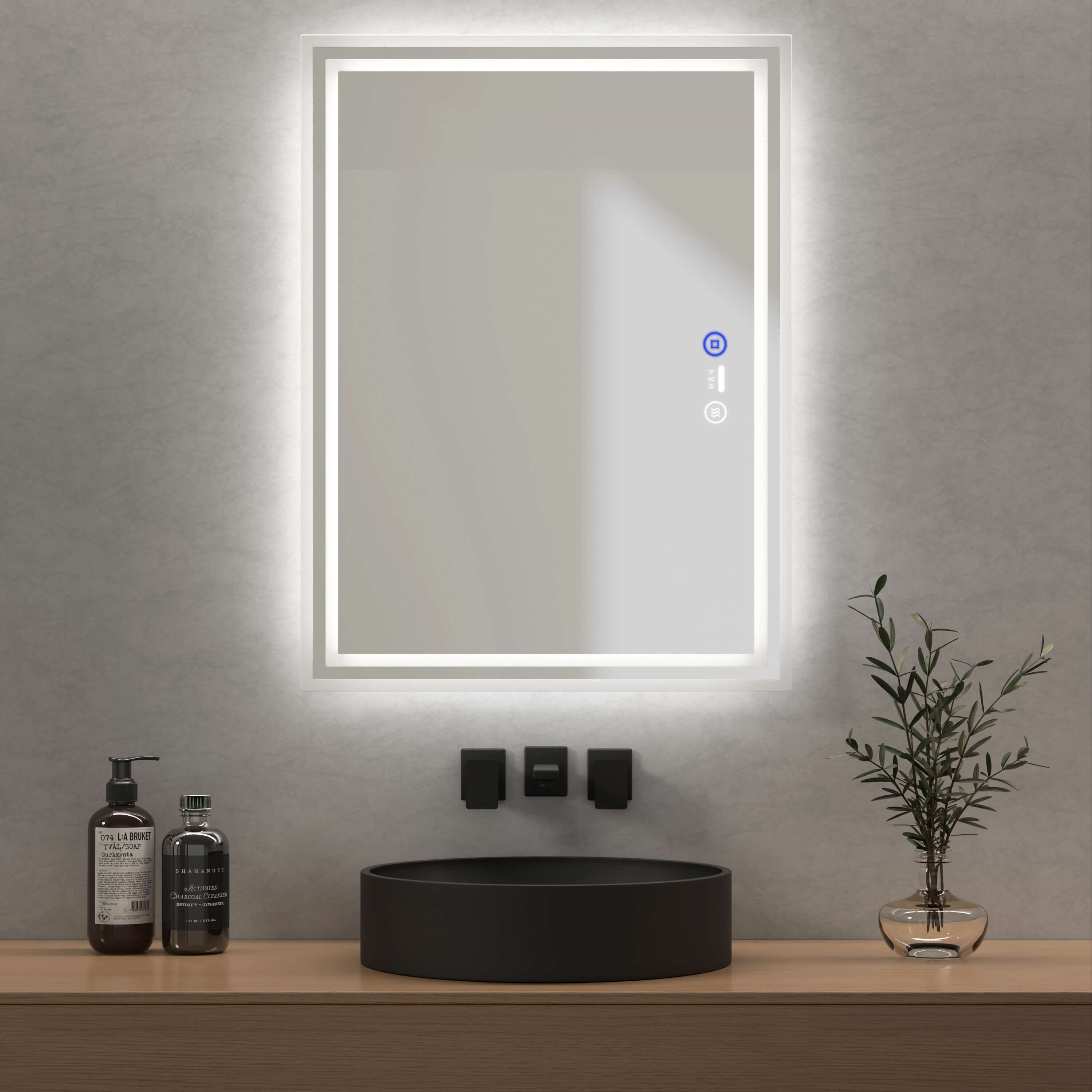 emke-miroir-lumineux-lm04-salle-de-bain-led-80x60-d-tecteur image 3