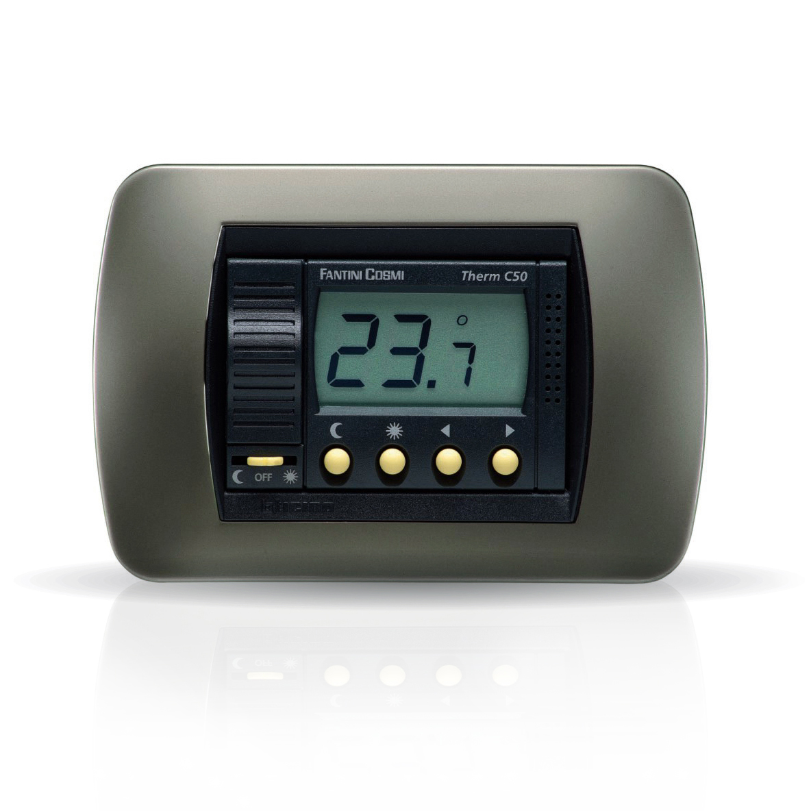 fantini-cosmi-c50-thermostat-ambiance-encastrable-chauffage-clim image 1