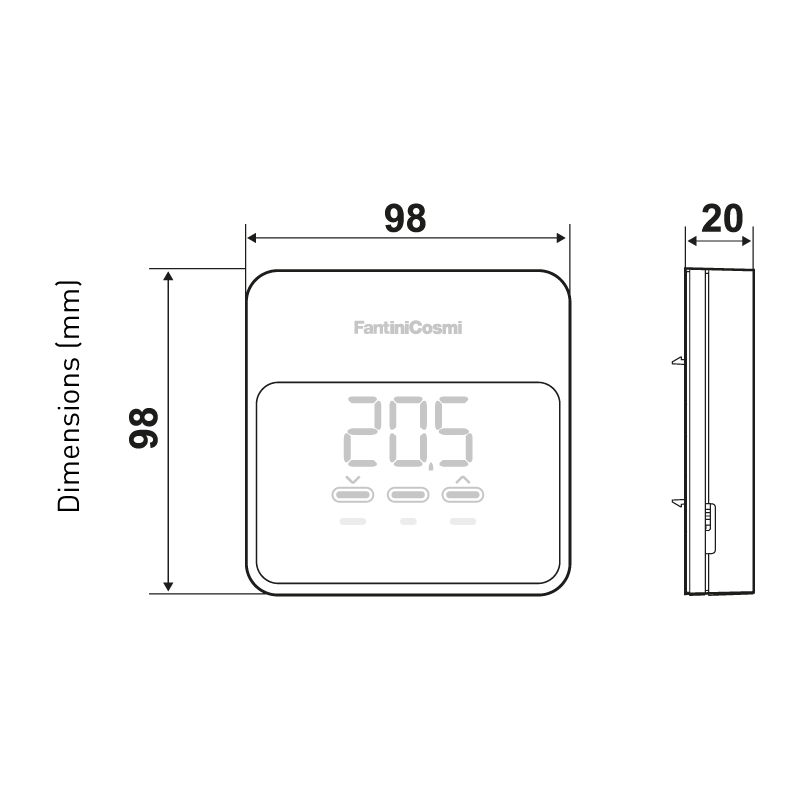 fantini-cosmi-c900q-thermostat-programmable-connect-mural image 5
