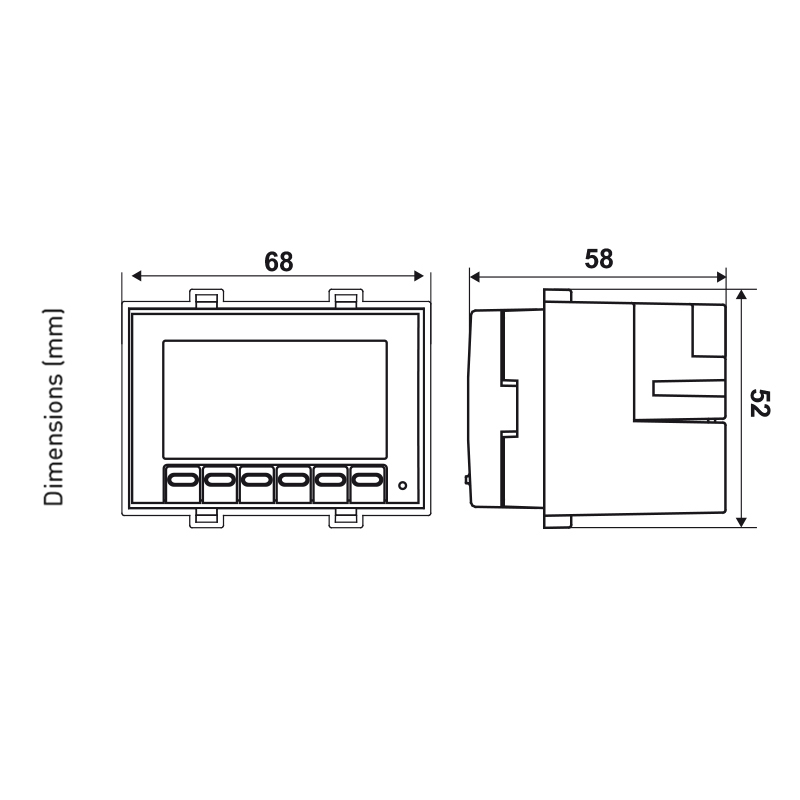 fantini-cosmi-ch141ak-thermostat-programmable-3-modules image 6