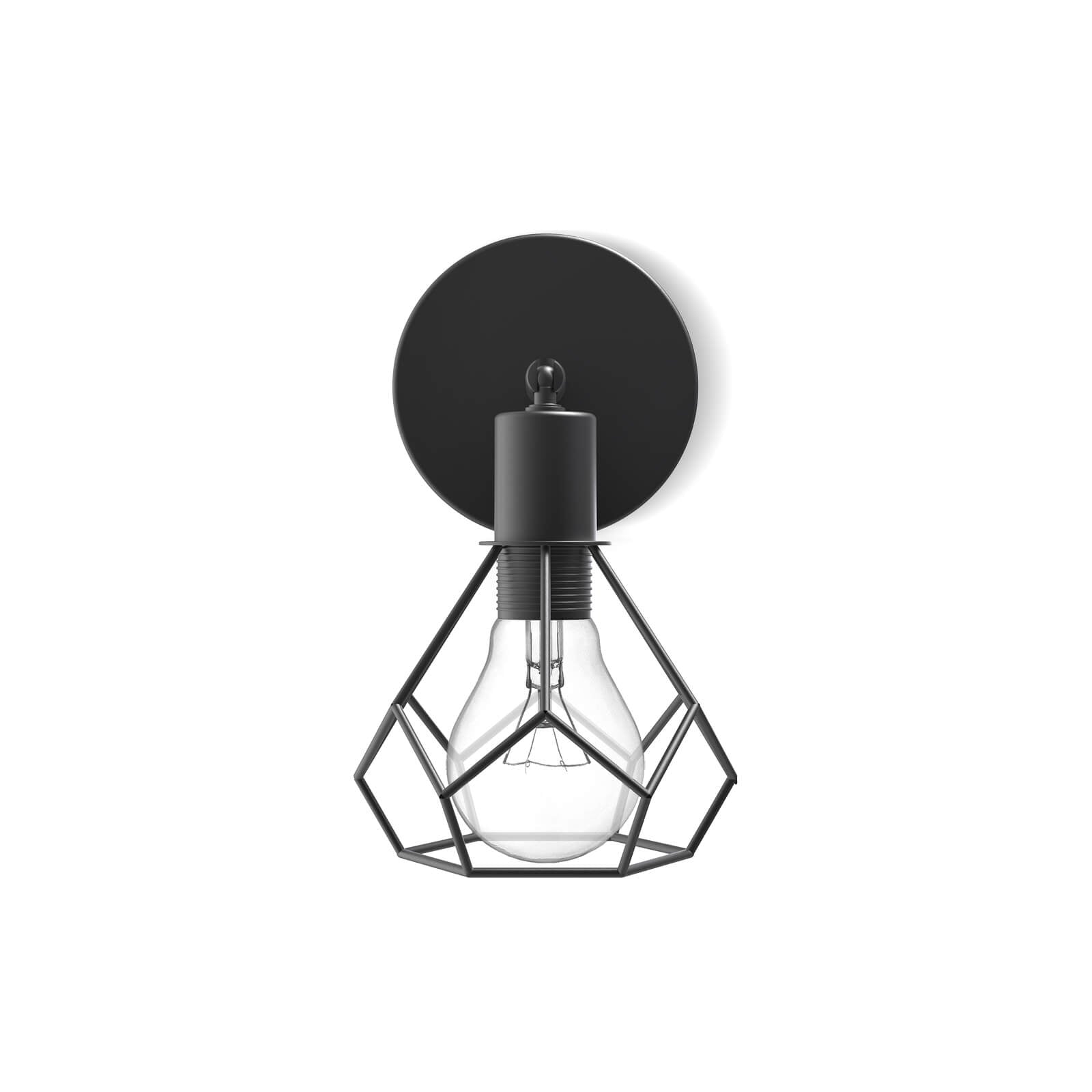 emke-l25a1bl-applique-murale-noire-e14-pivotante image 1