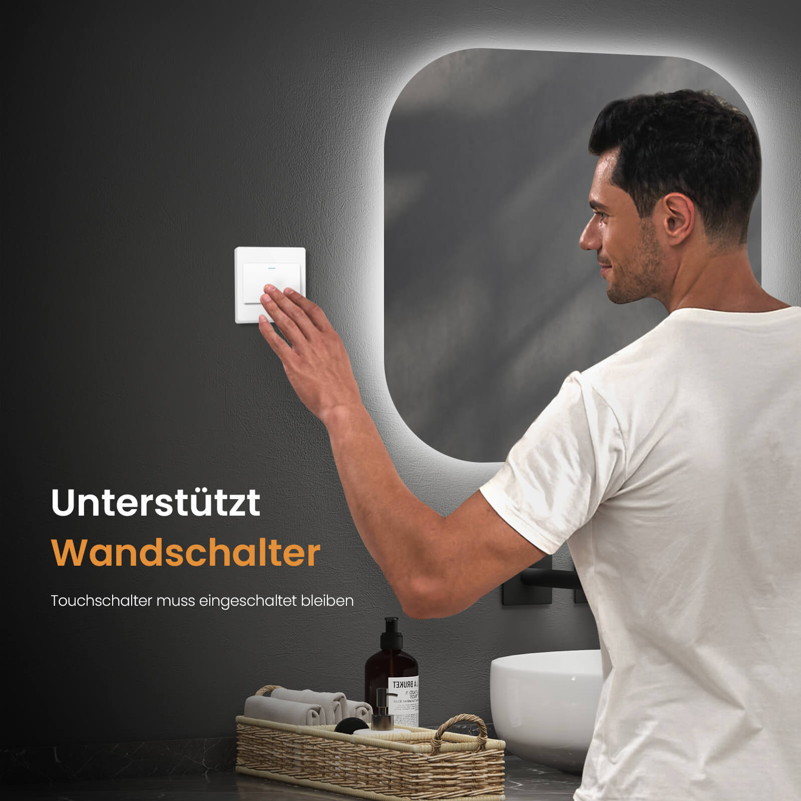 emke-lm32-miroir-led-sans-cadre-3-couleurs-60x60 image 7