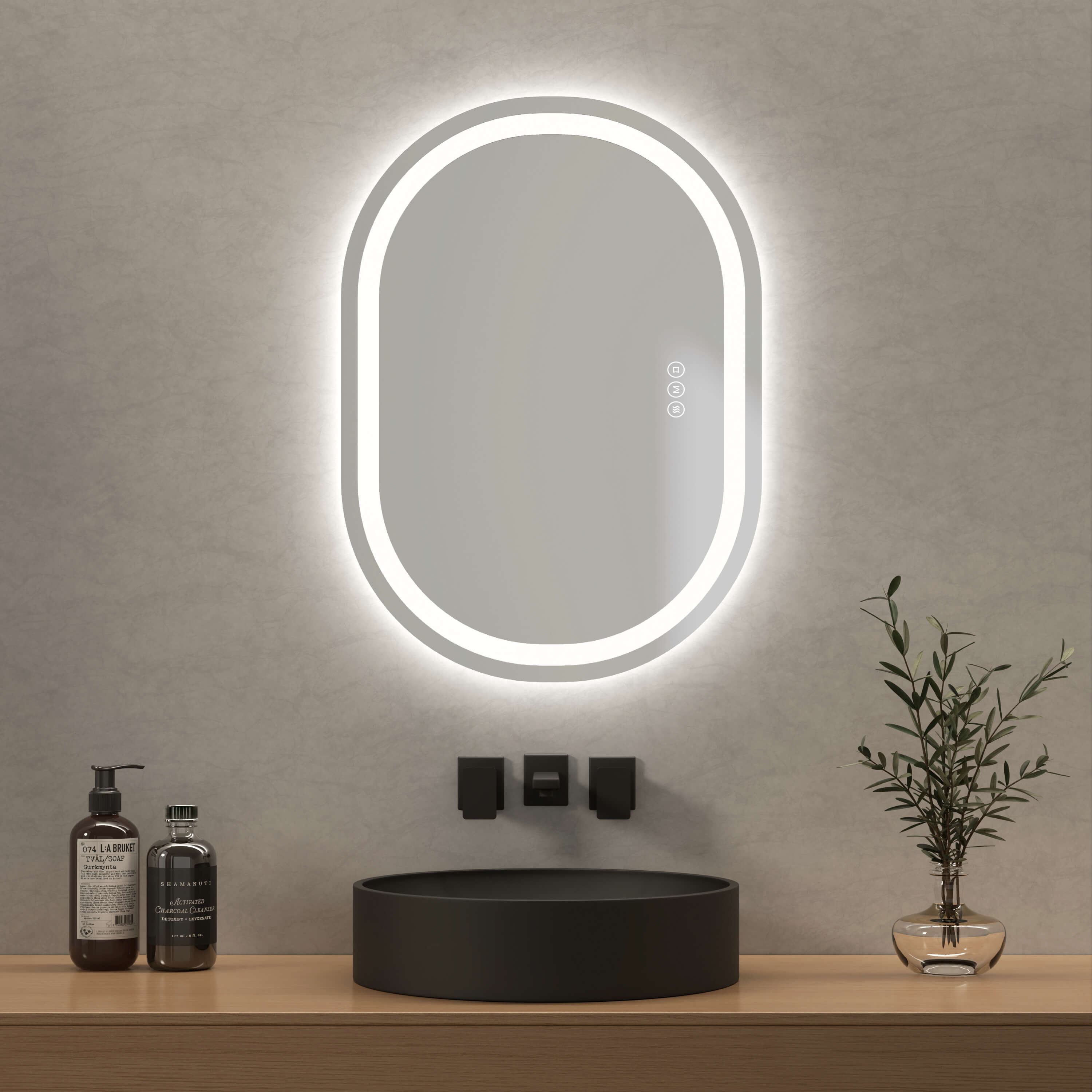 emke-olm06-miroir-lumineux-salle-de-bain-70x50-tactile-anti-bu-e image 3
