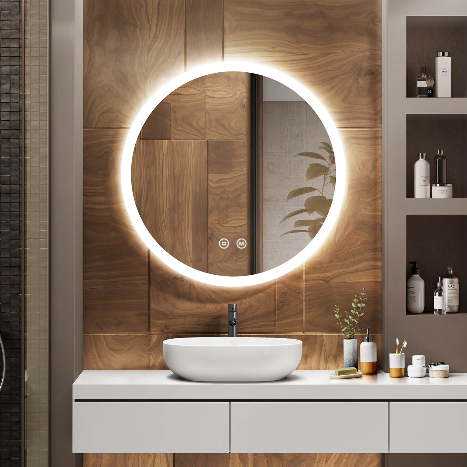emke-olm01-miroir-rond-led-80cm-tactile-anti-bu-e image 6