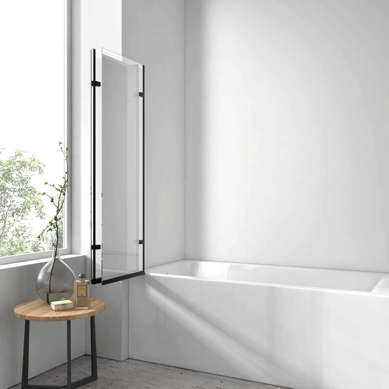 emke-pare-baignoire-rabattable-3-volets-120-cm-noir-verre-6-mm image 7