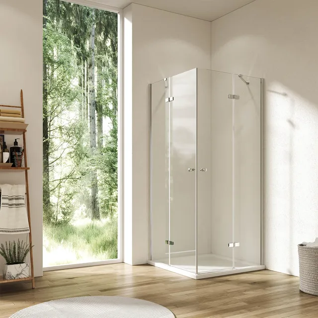emke-cabine-de-douche-angle-90x195-portes-battantes image 1