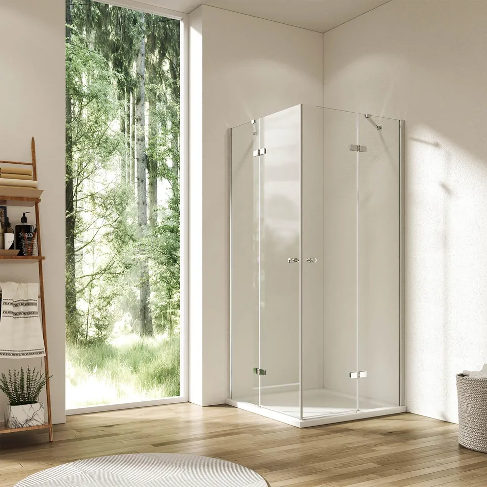 emke-cabine-de-douche-angle-90x195-portes-battantes image 1