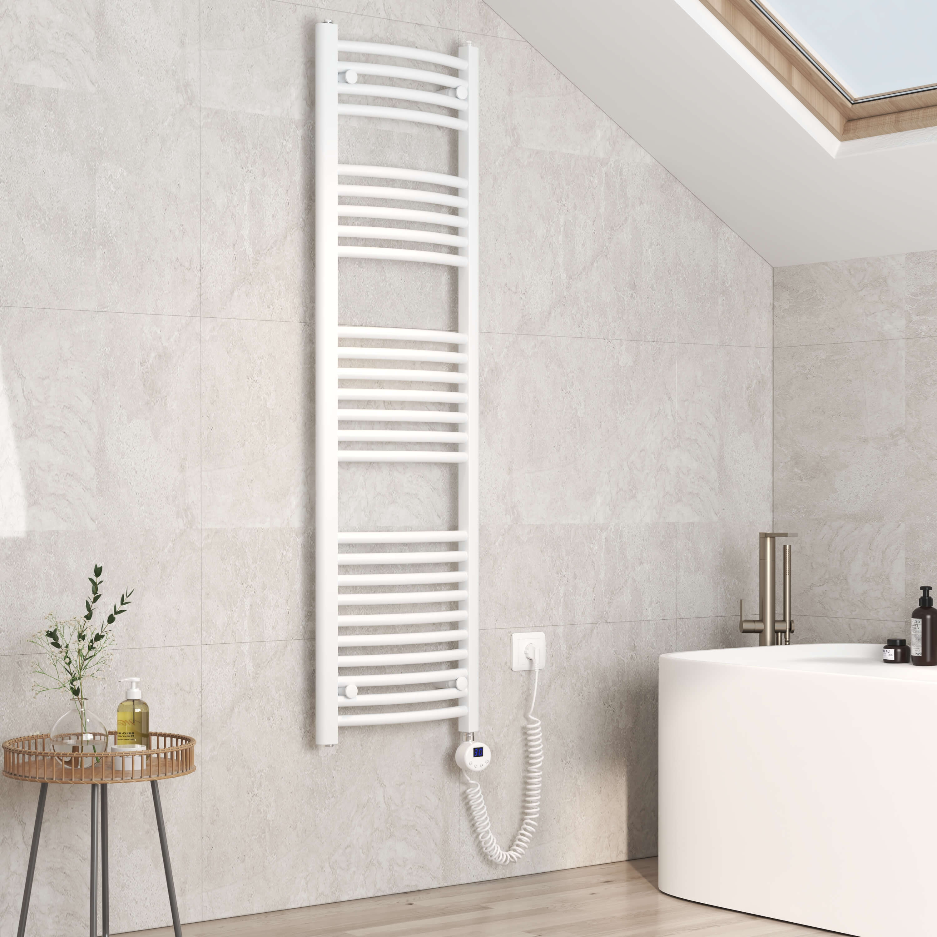 emke-s-che-serviette-lectrique-thermostat-blanc-120x60 image 3