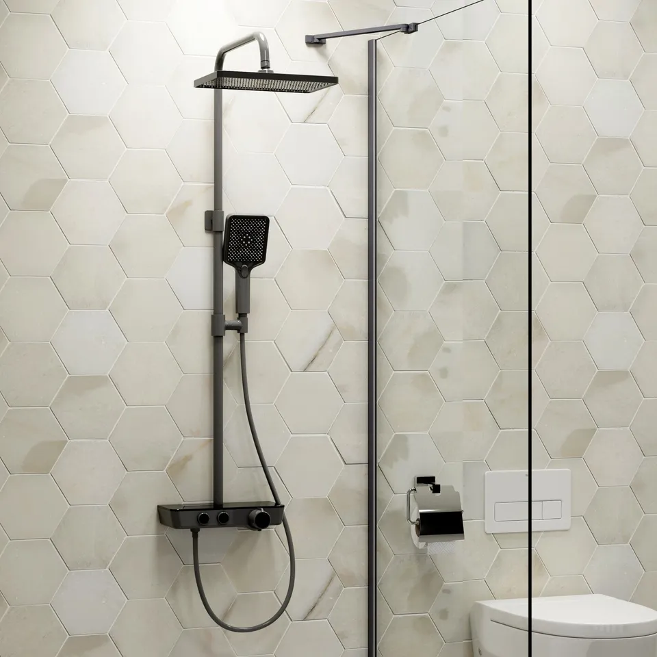 emke-f08-colonne-douche-thermostatique-anthracite image 1