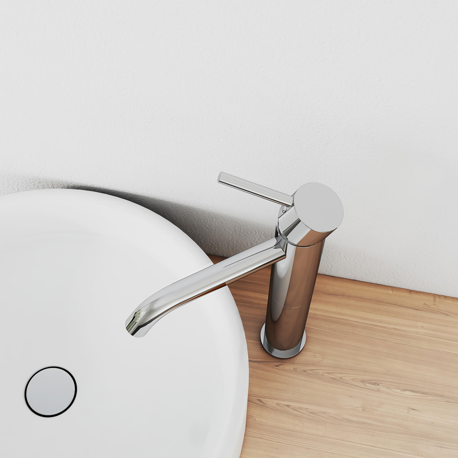 emke-f14-mitigeur-lavabo-sur-lev-chrom-sans-vidage image 4